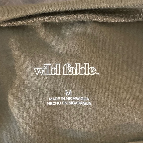 Green Crop Top - US Medium - Picture 2 of 2